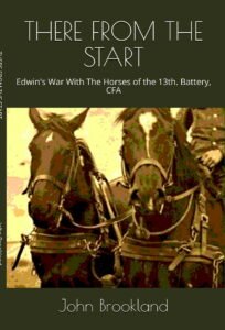 There from the Start Book, War Horses, Great War, book