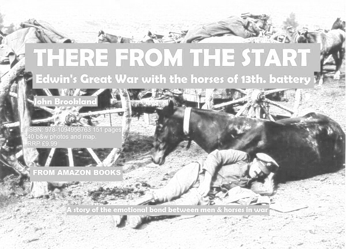 There From the Start. A book on the war horses and their carers.